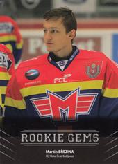 Březina Martin 17-18 Premium Cards Rookie Gems #4