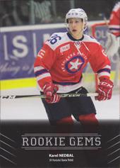 Nedbal Karel 17-18 Premium Cards Rookie Gems #9