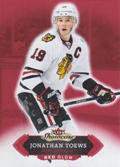 Toews Jonathan 16-17 Fleer Showcase Red Glow #37