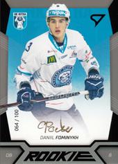 Fominykh Daniil 18-19 Tipsport Liga Rookie Black Auto #R01