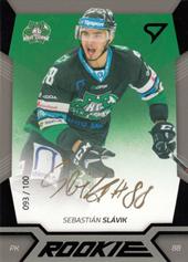 Slávik Sebastián 18-19 Tipsport Liga Rookie Black Auto #R05