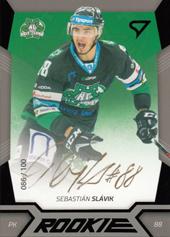 Slávik Sebastián 18-19 Tipsport Liga Rookie Black Auto #R05