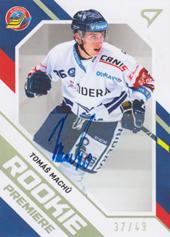 Machů Tomáš 21-22 Tipsport Extraliga Rookie Premiere Auto #RP-3