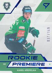 Křepelka Karel 22-23 Tipsport Extraliga Rookie Premiere Limited #RP-14