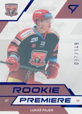 Pajer Lukáš 22-23 Tipsport Extraliga Rookie Premiere Limited #RP-17