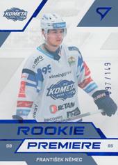 Němec František 22-23 Tipsport Extraliga Rookie Premiere Limited #RP-24