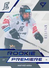 Váňa Matyáš 22-23 Tipsport Extraliga Rookie Premiere Limited #RP-25