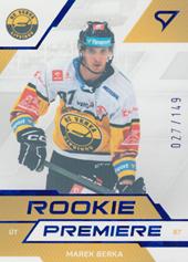 Berka Marek 22-23 Tipsport Extraliga Rookie Premiere Limited #RP-26