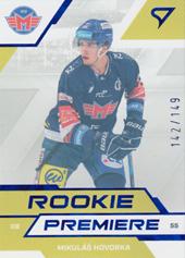 Hovorka Mikuláš 22-23 Tipsport Extraliga Rookie Premiere Limited #RP-02