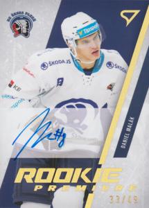 Malák Daniel 23-24 Tipsport Extraliga Rookie Premiere Auto #RPS-DM