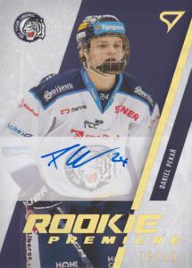 Pekař Daniel 23-24 Tipsport Extraliga Rookie Premiere Auto #RPS-DP