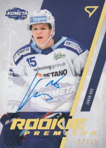 Kos Jakub 23-24 Tipsport Extraliga Rookie Premiere Auto #RPS-JK