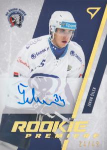 Šiler Jakub 23-24 Tipsport Extraliga Rookie Premiere Auto #RPS-JS