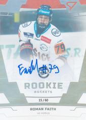 Faith Roman 2020 All Star Edition Tipsport Liga Rookie Update Auto #RU4 Faith Roman 2020 All Star Edition Tipsport Liga Rookie Update Auto #RU4
