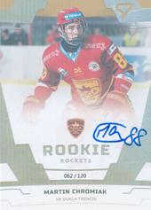 Chromiak Martin 19-20 Tipsport Liga Rookie Rockets Auto #R05