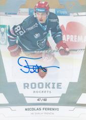 Ferenyi Nicolas 2020 All Star Edition Tipsport Liga Rookie Update Auto #RU5 Ferenyi Nicolas 2020 All Star Edition Tipsport Liga Rookie Update Auto #RU5