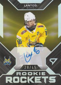 Lantoši Marek 23-24 Tipos Extraliga Rookie Rockets Auto #RRS-ML