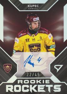 Kupec Samuel 23-24 Tipos Extraliga Rookie Rockets Auto #RRS-SK