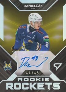 Danielčák Tim 23-24 Tipos Extraliga Rookie Rockets Auto #RRS-TD