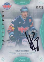 Karabáček Václav 20-21 OFS Classic Rainbow Signature #189