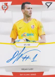 Iliev Dejan 19-20 Futbalové Slovensko Slovnaft Cup Autograph #SA16 Iliev Dejan 19-20 Futbalové Slovensko Slovnaft Cup Autograph #SA16