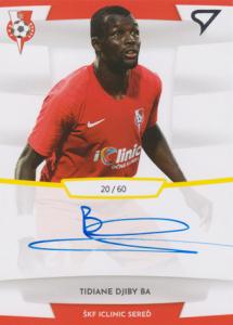 Ba Tidiane Djiby 19-20 Futbalové Slovensko Slovnaft Cup Autograph #SA17 Ba Tidiane Djiby 19-20 Futbalové Slovensko Slovnaft Cup Autograph #SA17