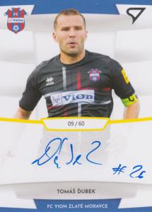Ďubek Tomáš 19-20 Futbalové Slovensko Slovnaft Cup Autograph #SA29 Ďubek Tomáš 19-20 Futbalové Slovensko Slovnaft Cup Autograph #SA29