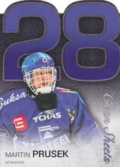 Prusek Martin 17-18 OFS Classic Statistics Die Cut Clean Sheets #CS-12