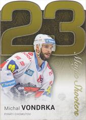 Vondrka Michal 17-18 OFS Classic Statistics Die Cut Magic Shooters #MS-2