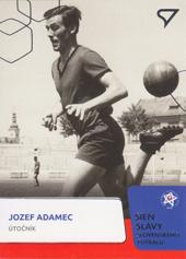 Adamec Jozef 17-18 Futbalové Slovensko Sieň slávy #SS-1