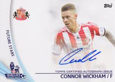Wickham Connor 13-14 Topps Premier Gold Future Stars Autographs #SP-CW