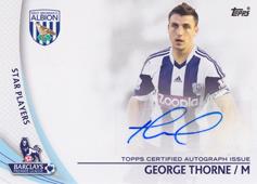 Thorne George 13-14 Topps Premier Gold Star Players Autographs #SP-GT