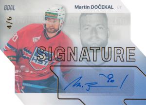 Dočekal Martin 23-24 GOAL Cards Chance liga Signature Gold #S-12