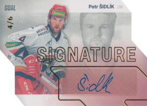 Šidlík Petr 23-24 GOAL Cards Chance liga Signature Gold #S-15