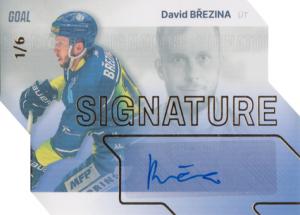 Březina David 23-24 GOAL Cards Chance liga Signature Gold #S-29