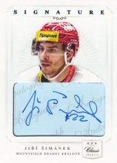 Šimánek Jiří 14-15 OFS Classic Authentic Signature Level 1 #AS-98