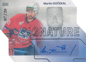 Dočekal Martin 23-24 GOAL Cards Chance liga Signature Silver #S-12