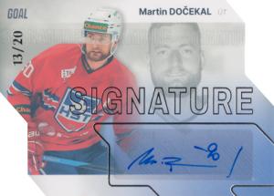 Dočekal Martin 23-24 GOAL Cards Chance liga Signature Silver #S-12