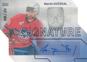 Dočekal Martin 23-24 GOAL Cards Chance liga Signature Silver #S-12