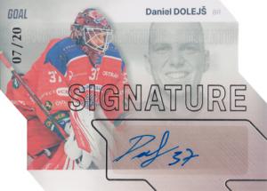 Dolejš Daniel 23-24 GOAL Cards Chance liga Signature Silver #S-17