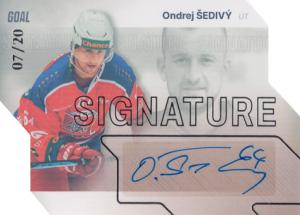 Šedivý Ondrej 23-24 GOAL Cards Chance liga Signature Silver #S-19