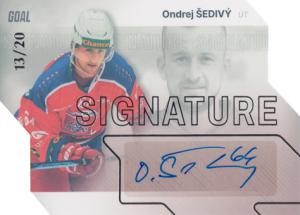 Šedivý Ondrej 23-24 GOAL Cards Chance liga Signature Silver #S-19