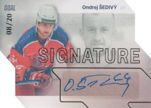 Šedivý Ondrej 23-24 GOAL Cards Chance liga Signature Silver #S-19