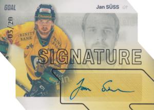 Süss Jan 23-24 GOAL Cards Chance liga Signature Silver #S-53