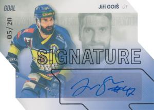 Goiš Jiří 23-24 GOAL Cards Chance liga Signature Silver #S-79