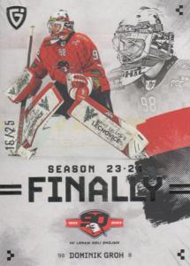 Groh Dominik 23-24 GOAL Cards Finally Silver #F-ZN2