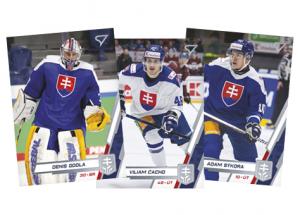 Kompletní set 2023 Hokejové Slovensko řadové karty #1-45