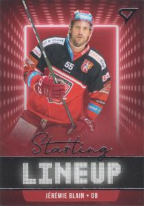 Blain Jérémie 21-22 Tipsport Extraliga Starting Lineup #SLU-26