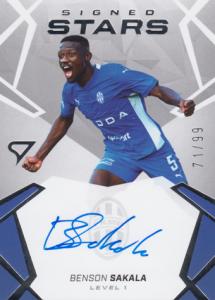 Sakala Benson 24-25 Chance Liga Signed Stars Level 1 #SL1-BS