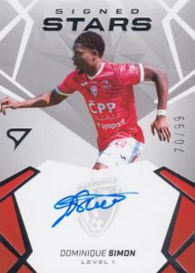 Simon Dominique 24-25 Chance Liga Signed Stars Level 1 #SL1-DS
